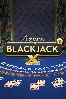 Blackjack X 3 - Azure